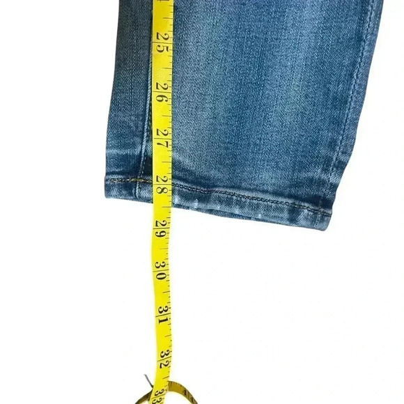 American Eagle Jeans Men Size 28 x 30 Medium Wash Distressed Athletic Skinny - Picture 9 of 11